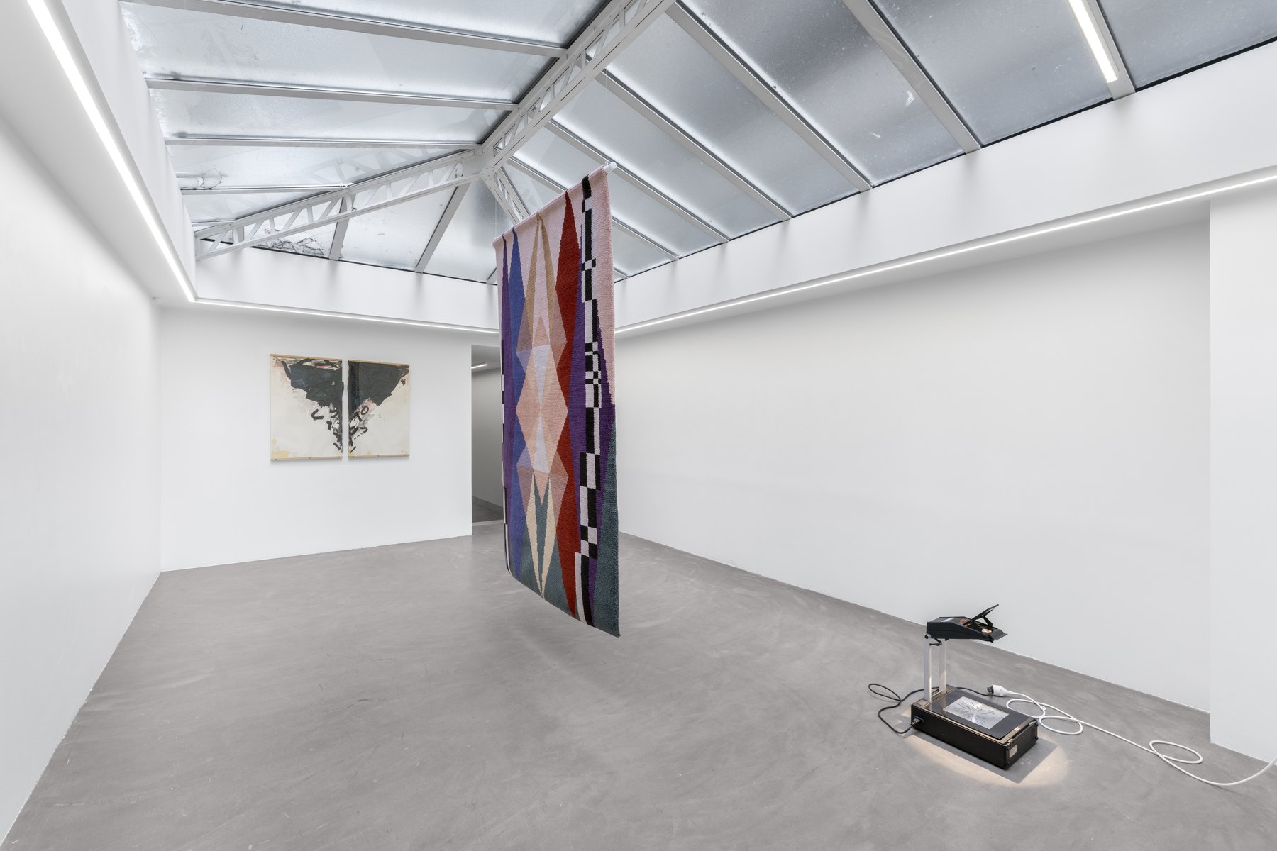 Installation view of Total Articulations, Bremond Capela, Paris, France, 2025